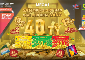 Chương trình trúng vàng mỗi tuần trên Mega1 thu hút cộng đồng mạng