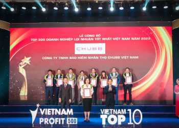 Chubb Life Việt Nam tiếp tục được vinh danh “Top 500 doanh nghiệp lợi nhuận tốt nhất Việt Nam”