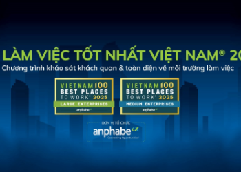 Anphabe khởi động chương trình Nơi làm việc tốt nhất Việt Nam® 2025