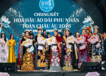 Trung tâm Y sinh học HelenCare tôn vinh vẻ đẹp người phụ nữ Việt tại Cuộc thi Hoa hậu Áo dài Phu nhân Châu Âu 2026