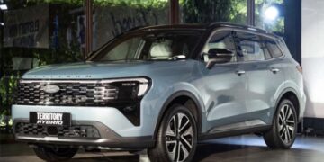 Chờ đợi Ford Territory hybrid về Việt Nam