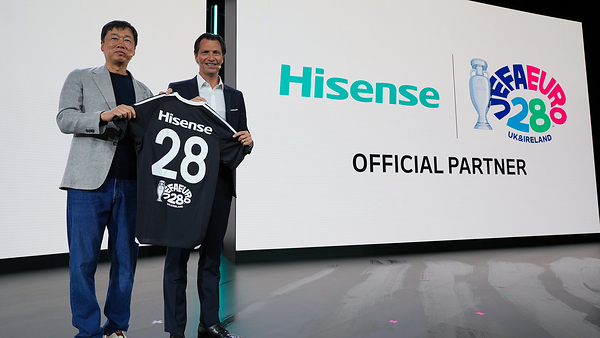 Hisense mở rộng quan hệ hợp tác lâu dài với UEFA, trở thành Đối tác chính thức của UEFA EURO 2028